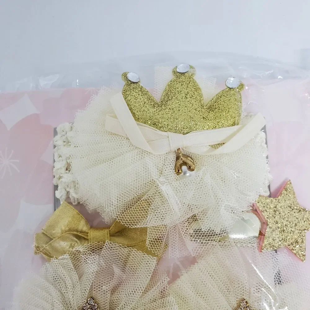 NIB Chicbaby Hair Accessories & Socks Set